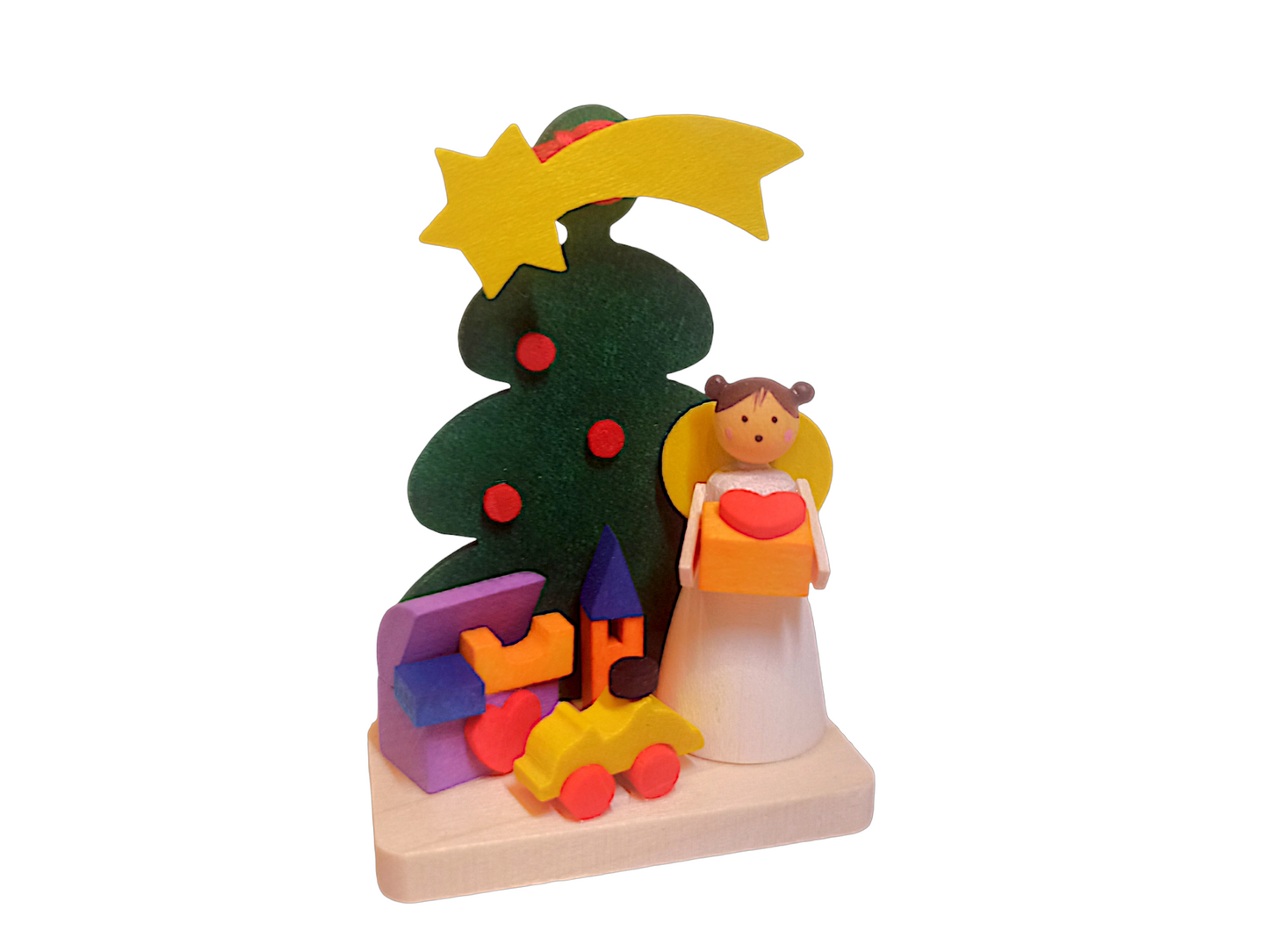 Adorno Navidad "Ángel juguetero"