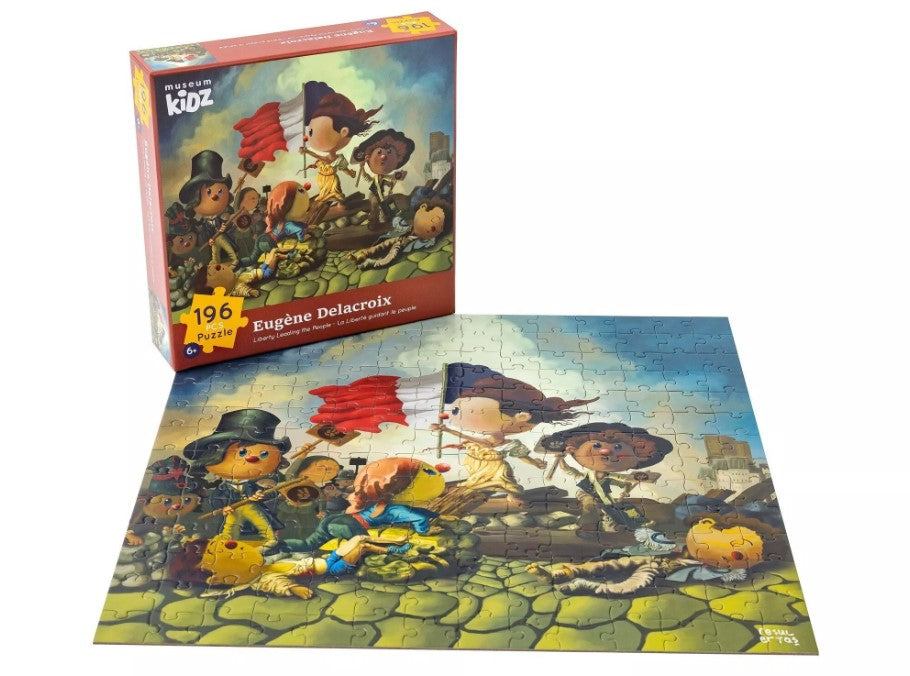 Puzzle "La libertad guiando al pueblo"