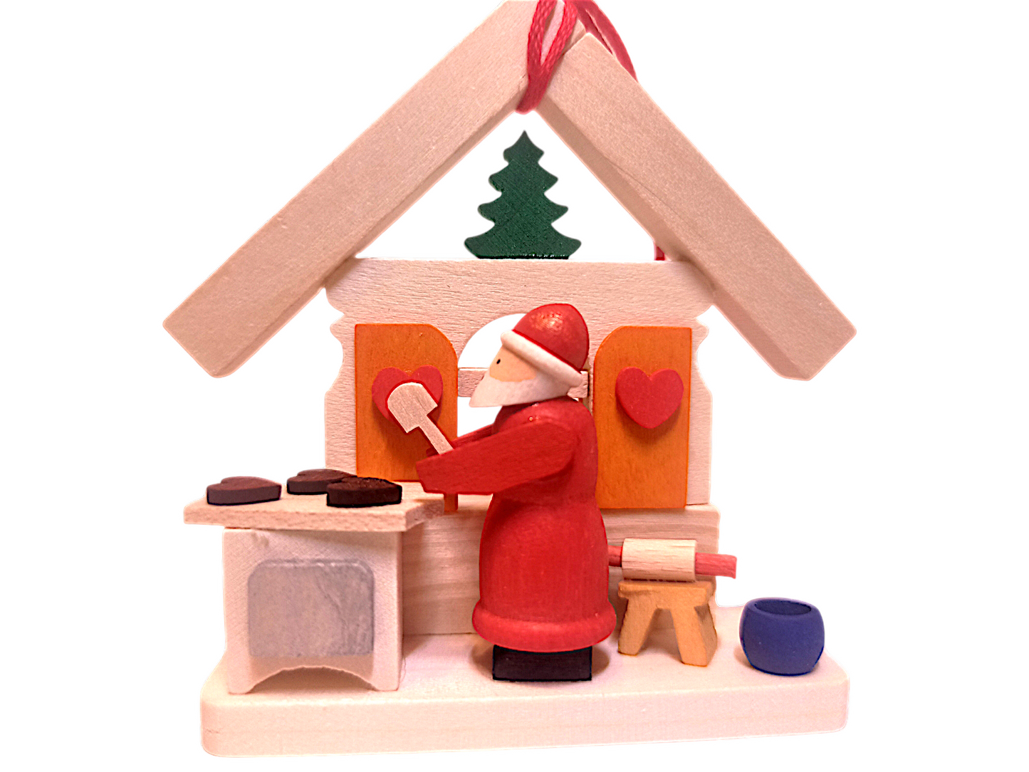 Papa Noel y sus galletas
