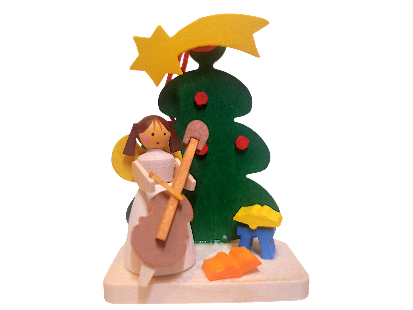 Adorno Navidad  "Ángel músico"