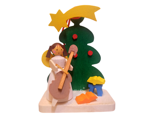 Adorno Navidad  "Ángel músico"