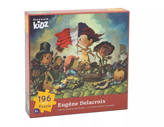 Puzzle "La libertad guiando al pueblo"