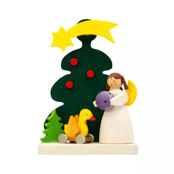 Adorno Navidad "Ángel con patito"