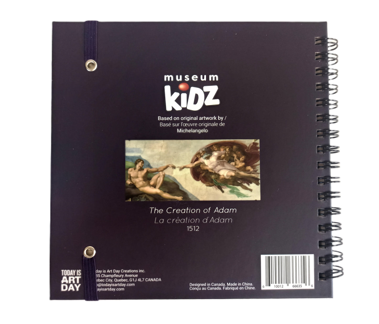 Cuaderno "La Creación de Adán"