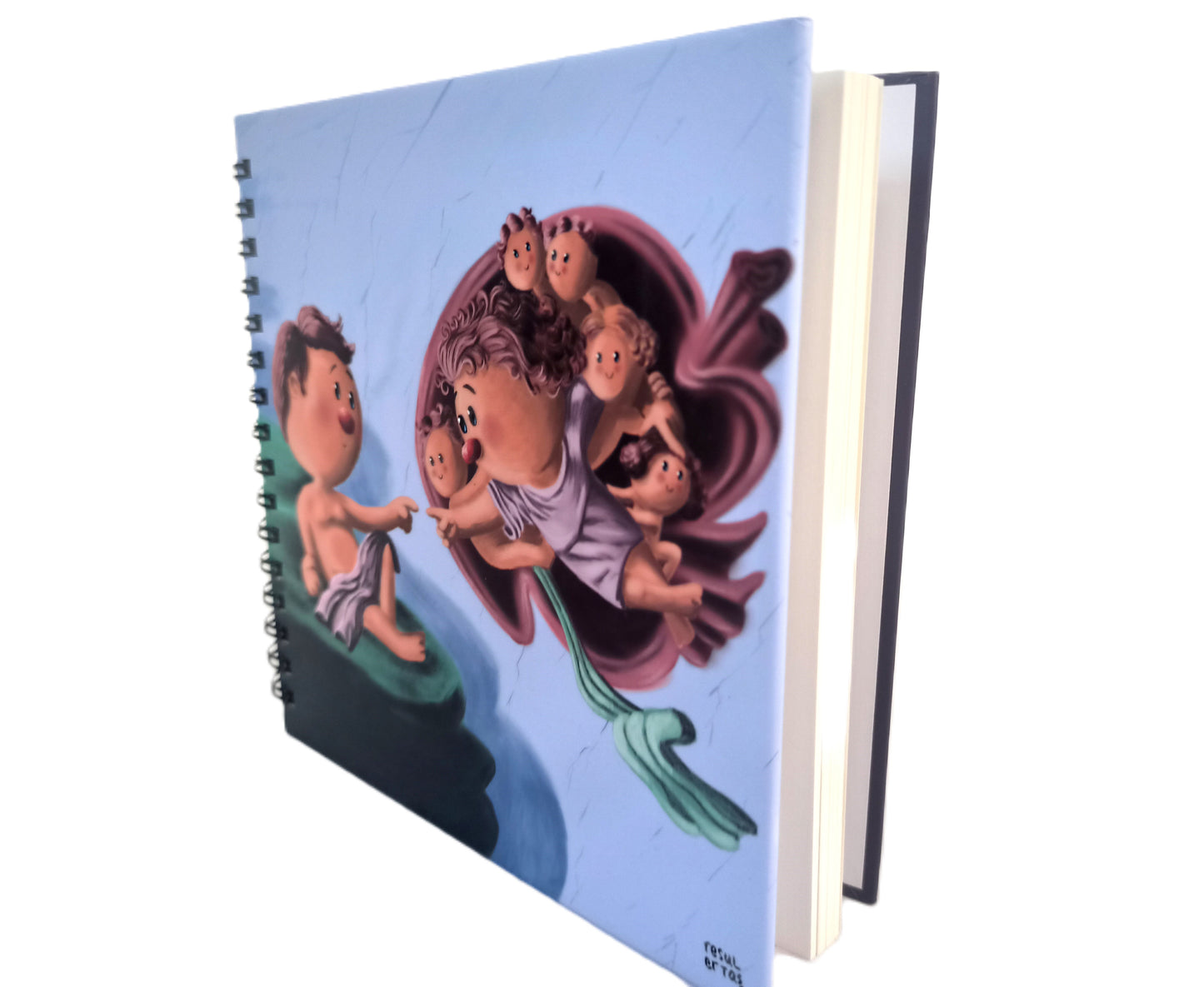 Cuaderno "La Creación de Adán"