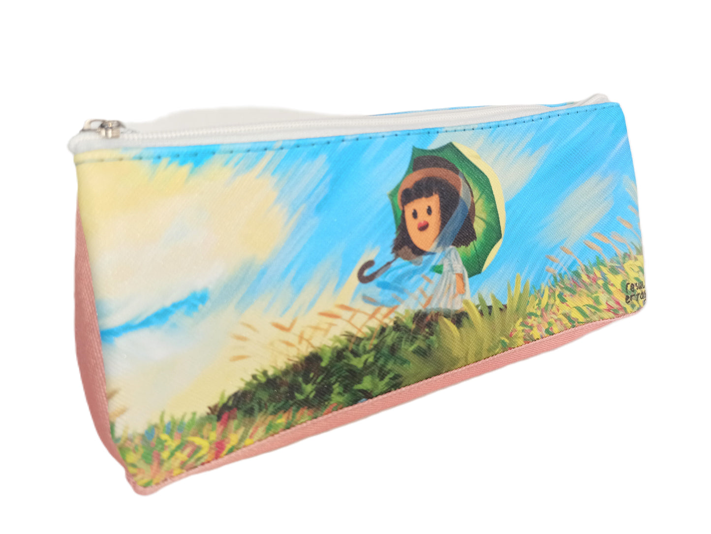 Estuche "Mujer con sombrilla"