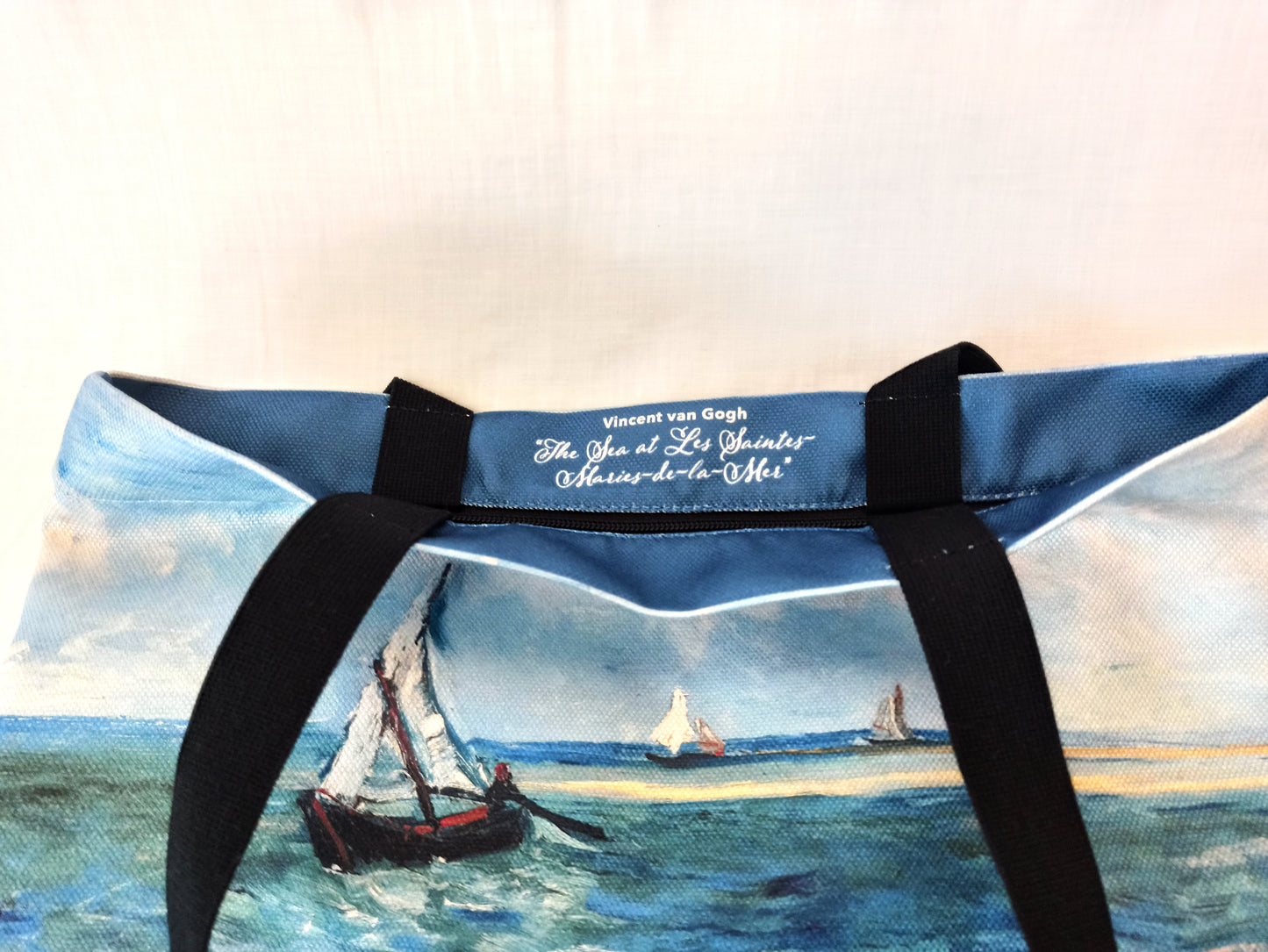 Tote bag "Vista de Saintes-Maries-de-la-Mer"