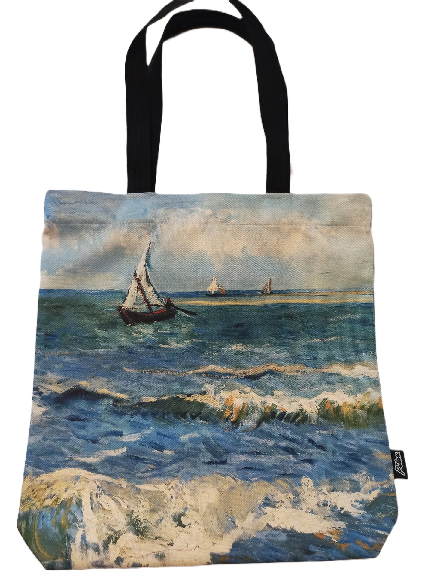 Tote bag "Vista de Saintes-Maries-de-la-Mer"