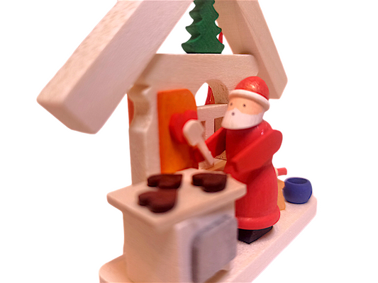 Papa Noel y sus galletas
