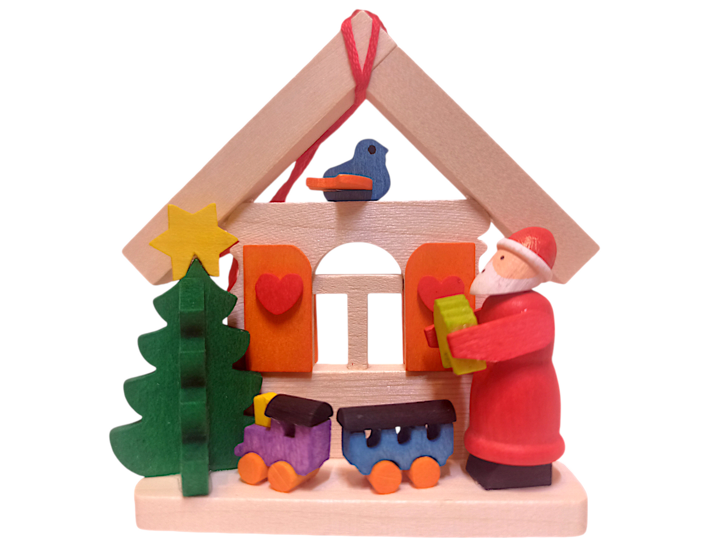 Papa Noel y su trenecito