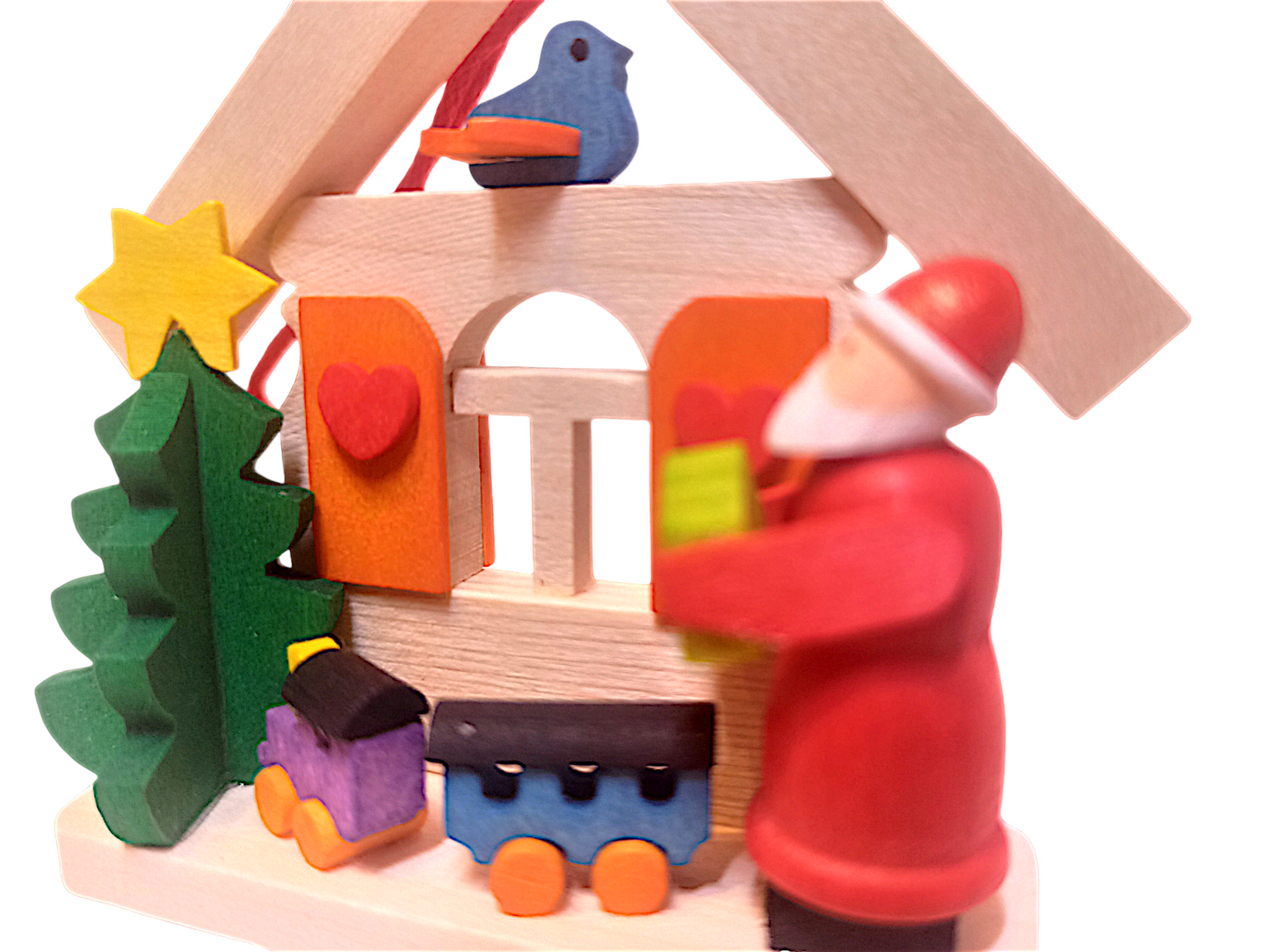Papa Noel y su trenecito