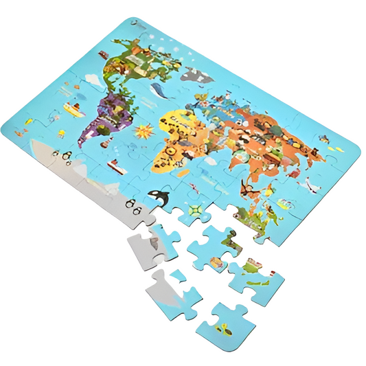 Puzle Mapa del mundo